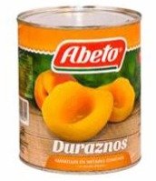 DURAZNO AL NATURAL ABETO 12 X 820 Grs.